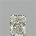 Diamante Natural 0.51 quilates, Radiante , Color J, claridad VVS1 y certificado GIA