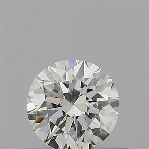 Foto Diamante Natural 0.40 quilates, Redondo , Color G, claridad IF y certificado GIA de