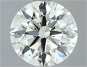 Diamante Natural 1.02 quilates, Redondo , Color N, claridad VVS1 y certificado GIA
