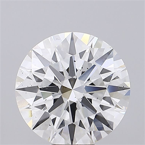 Picture of Lab Grown Diamond 10.09 Carats, Round with Ideal Cut, G Color, SI1 Clarity and Certified by IGI