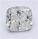 Natural Diamond 1.52 Carats, Cushion with  Cut, H Color, VVS1 Clarity and Certified by GIA