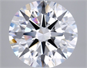 Lab Grown Diamond 5.09 Carats, Round with Ideal Cut, D Color, VVS1 Clarity and Certified by IGI