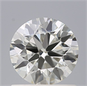 Natural Diamond 0.70 Carats, Round with Excellent Cut, G Color, VVS1 Clarity and Certified by IGI