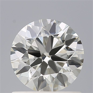 Picture of Natural Diamond 0.70 Carats, Round with Excellent Cut, G Color, VVS1 Clarity and Certified by IGI