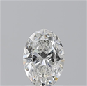 Diamante Natural 1.00 quilates, Ovalado , Color G, claridad VVS2 y certificado GIA