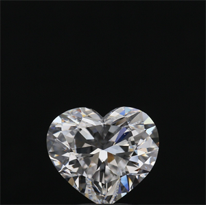 Picture of Natural Diamond 2.35 Carats, Heart with  Cut, D Color, VS2 Clarity and Certified by GIA