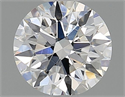 Diamante Natural 0.51 quilates, Redondo , Color F, claridad VS2 y certificado GIA