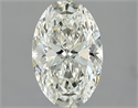Natural Diamond 1.40 Carats, Oval with  Cut, I Color, VS1 Clarity and Certified by GIA