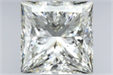 Diamante Natural 3.04 quilates, Princesa , Color L, claridad VS1 y certificado GIA