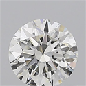 Natural Diamond 0.70 Carats, Round with Excellent Cut, H Color, VS2 Clarity and Certified by GIA