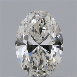 Picture of Natural Diamond 0.40 Carats, Oval with  Cut, H Color, VVS1 Clarity and Certified by GIA