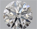 Diamante Natural 0.40 quilates, Redondo , Color D, claridad VS2 y certificado GIA
