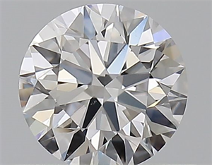 Foto Diamante Natural 0.40 quilates, Redondo , Color D, claridad VS2 y certificado GIA de