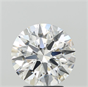 Lab Grown Diamond 3.10 Carats, Round with Ideal Cut, F Color, VVS2 Clarity and Certified by IGI
