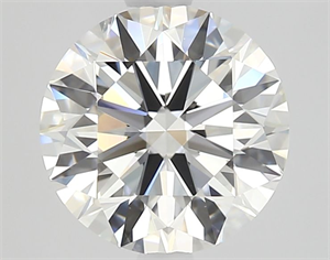 Picture of Natural Diamond 2.03 Carats, Round with Excellent Cut, H Color, SI1 Clarity and Certified by GIA