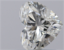 Natural Diamond 0.51 Carats, Heart with  Cut, H Color, VVS1 Clarity and Certified by GIA