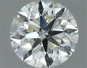 Foto Diamante Natural 0.70 quilates, Redondo , Color I, claridad SI1 y certificado IGI de