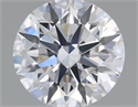 Lab Grown Diamond 1.24 Carats, Round with Ideal Cut, D Color, VS1 Clarity and Certified by IGI