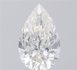 Picture of Natural Diamond 2.01 Carats, Pear with  Cut, H Color, SI2 Clarity and Certified by IGI
