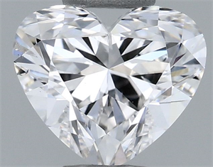 Foto Diamante Natural 0.52 quilates, Corazón , Color G, claridad SI2 y certificado GIA de