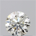 Natural Diamond 0.40 Carats, Round with Excellent Cut, L Color, VVS2 Clarity and Certified by GIA
