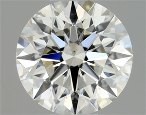 Foto Diamante Natural 0.51 quilates, Redondo , Color J, claridad SI2 y certificado GIA de