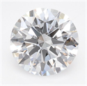 Lab Grown Diamond 1.21 Carats, Round with Ideal Cut, D Color, VVS2 Clarity and Certified by IGI