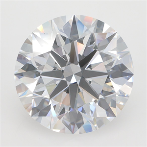 Picture of Lab Grown Diamond 5.46 Carats, Round with Excellent Cut, D Color, VVS2 Clarity and Certified by GIA