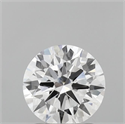 Lab Grown Diamond 1.34 Carats, Round with Ideal Cut, D Color, VS2 Clarity and Certified by IGI