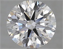 Lab Grown Diamond 3.15 Carats, Round with Ideal Cut, D Color, FL Clarity and Certified by IGI