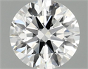 Del inventario de diamantes de laboratorio, 1.53 quilates, Redondo , Color E, claridad VS1 y certificado IGI