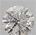 Natural Diamond 0.70 Carats, Round with Very Good Cut, H Color, SI2 Clarity and Certified by IGI