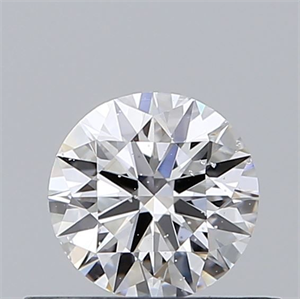 Picture of Natural Diamond 0.40 Carats, Round with Excellent Cut, D Color, SI2 Clarity and Certified by GIA