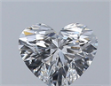 Natural Diamond 0.34 Carats, Heart with  Cut, F Color, VS1 Clarity and Certified by GIA