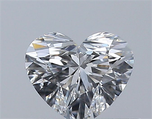 Foto Diamante Natural 0.34 quilates, Corazón , Color F, claridad VS1 y certificado GIA de