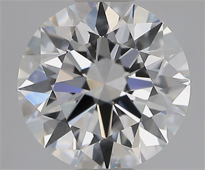 Picture of Lab Grown Diamond 1.57 Carats, Round with Ideal Cut, F Color, VVS2 Clarity and Certified by IGI