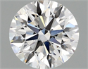 Lab Grown Diamond 1.42 Carats, Round with Excellent Cut, E Color, VVS1 Clarity and Certified by IGI