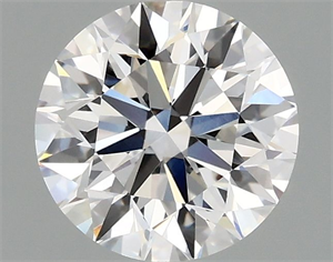 Picture of Lab Grown Diamond 1.42 Carats, Round with Excellent Cut, E Color, VVS1 Clarity and Certified by IGI