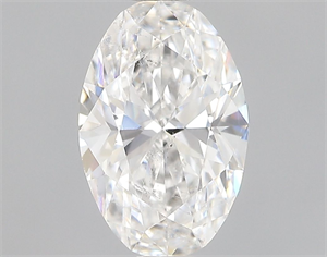 Foto Diamante Natural 0.71 quilates, Ovalado , Color E, claridad SI1 y certificado GIA de