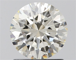 Picture of Natural Diamond 1.11 Carats, Round with Excellent Cut, J Color, VS1 Clarity and Certified by IGI