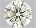 Diamante Natural 1.01 quilates, Redondo , Color N, claridad VS2 y certificado GIA