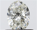 Diamante Natural 0.50 quilates, Ovalado , Color I, claridad VVS2 y certificado IGI