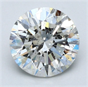 Diamante Natural 2.00 quilates, Redondo , Color H, claridad SI2 y certificado GIA