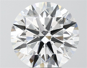 Picture of Lab Grown Diamond 5.65 Carats, Round with Ideal Cut, F Color, VVS2 Clarity and Certified by IGI