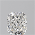 Natural Diamond 1.50 Carats, Cushion with  Cut, F Color, SI1 Clarity and Certified by GIA