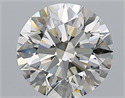 Diamante Natural 2.51 quilates, Redondo , Color I, claridad VVS2 y certificado GIA