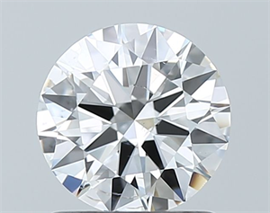 Picture of Natural Diamond 1.01 Carats, Round with Excellent Cut, F Color, SI2 Clarity and Certified by GIA