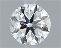 Natural Diamond 0.70 Carats, Round with Very Good Cut, F Color, VS1 Clarity and Certified by IGI
