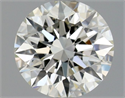 Diamante Natural 0.54 quilates, Redondo , Color J, claridad VVS1 y certificado GIA