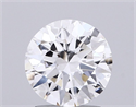 Lab Grown Diamond 1.04 Carats, Round with Ideal Cut, E Color, VS1 Clarity and Certified by IGI